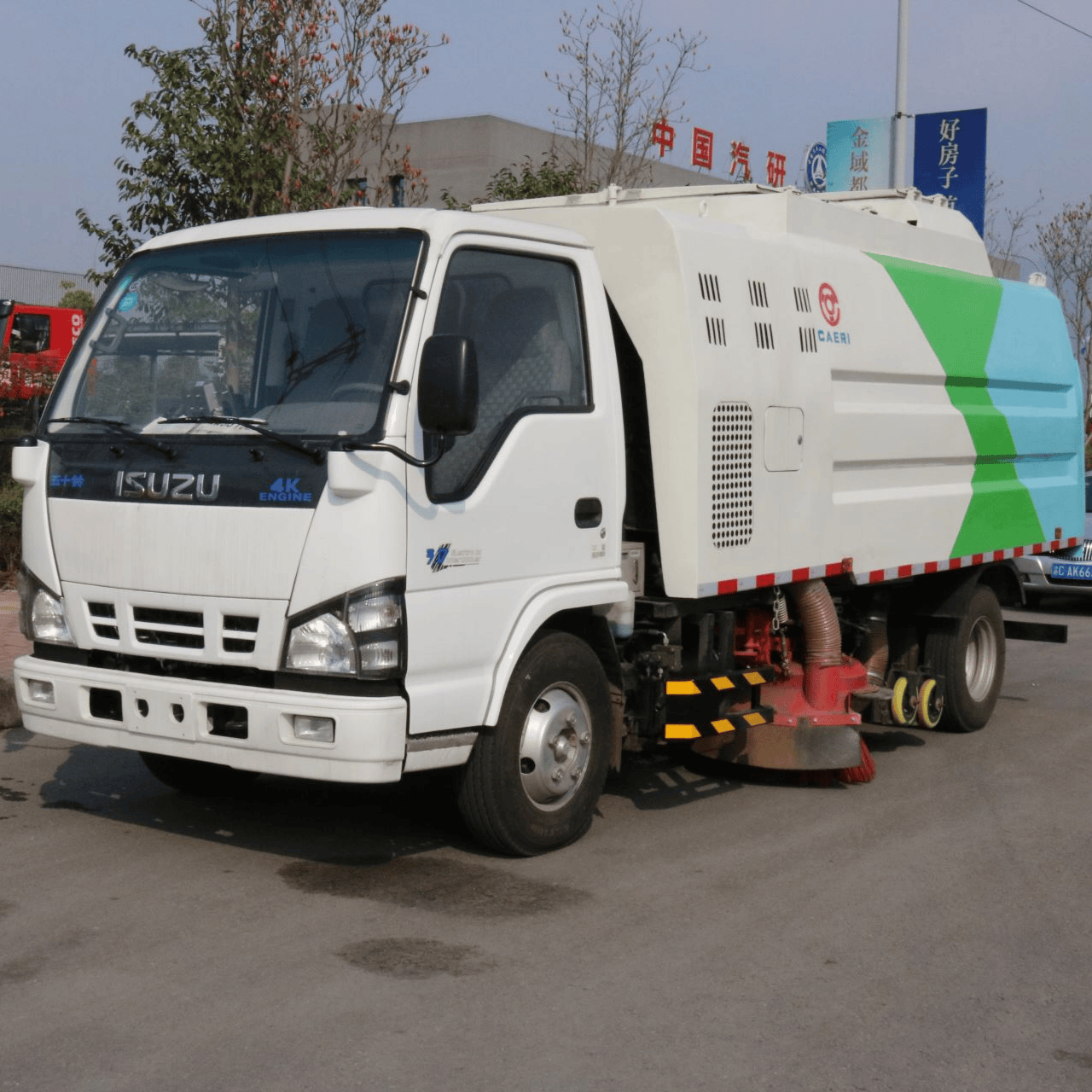 无尘扫路车 - 重庆凯瑞特种车有限公司
