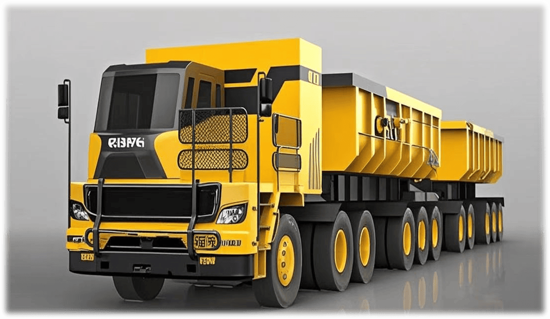 Starre Breitfahrzeug - CR130EVT vollelektrischer Breitfahrzeug-Doppelanhänger (120-Tonnen-Klasse) - CRRC DATONG CO., LTD.