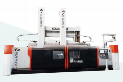 مخرطة عمودية مزدوجة الأعمدة ذات تحكم رقمي سلسلة CKE - Qiqihar Heavy CNC Equipment Co., Ltd.