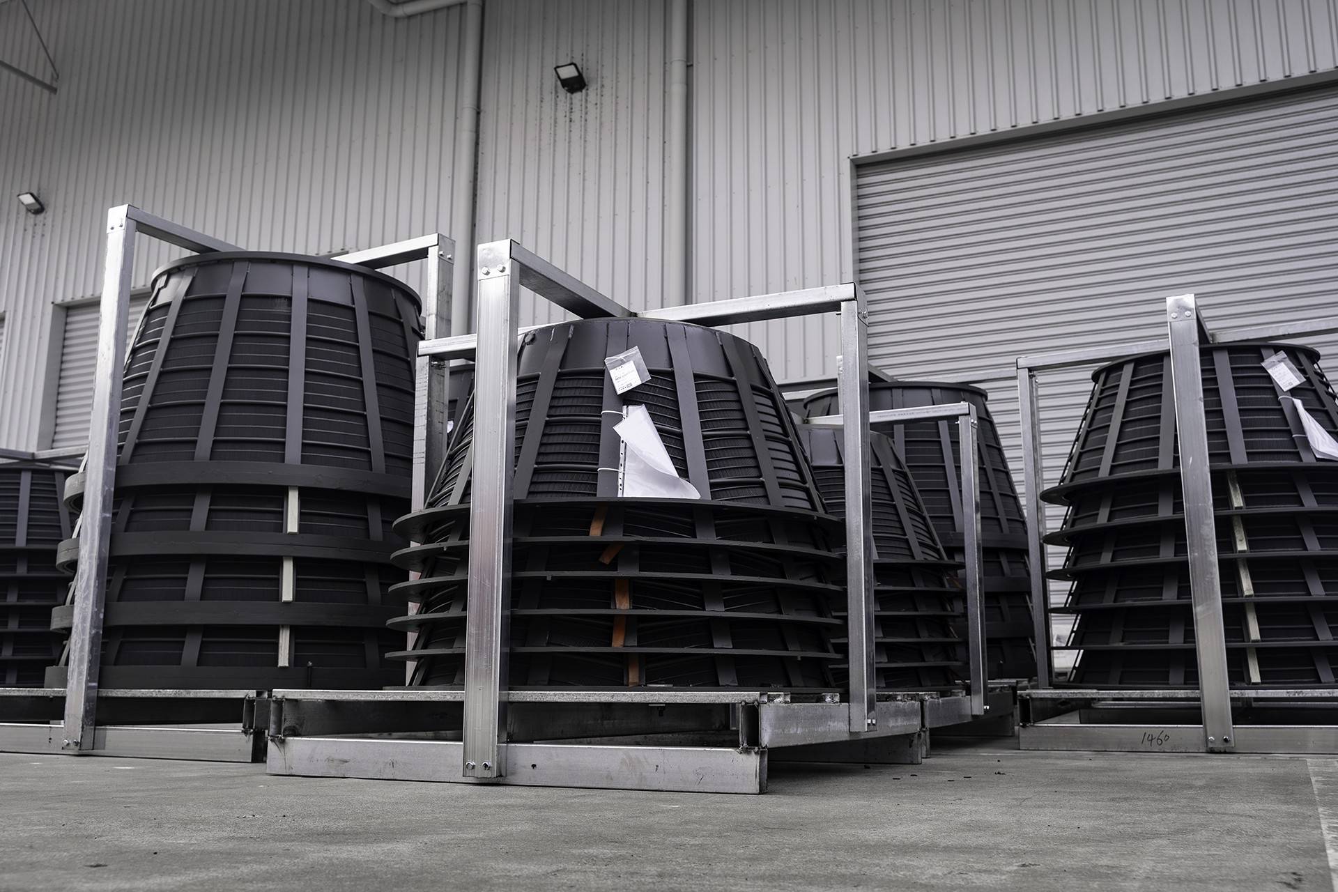 Pièces détachées pour centrifugeuses : panier filtrant, racloir, base de disque à rayons - AURY (TIANJIN) INDUSTRY GROUP CO., LTD.