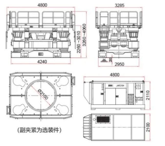 Полноповоротная буровая установка JAR210H - JingAn Heavy Industry