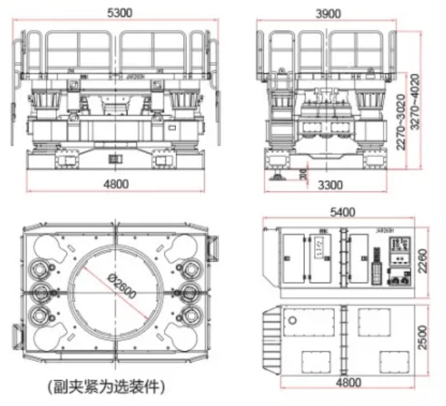 Полноповоротная буровая установка JAR260H - JingAn Heavy Industry
