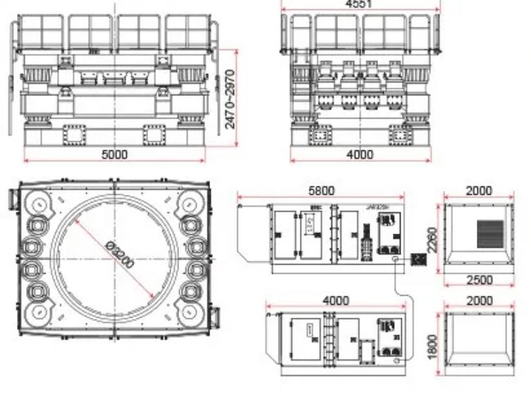 Полноповоротная буровая установка JAR320H - JingAn Heavy Industry