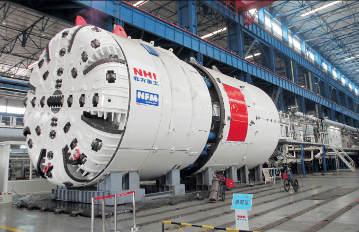 Двухщитовой проходческий комбайн для проходки скальных пород - Northern Heavy Industries