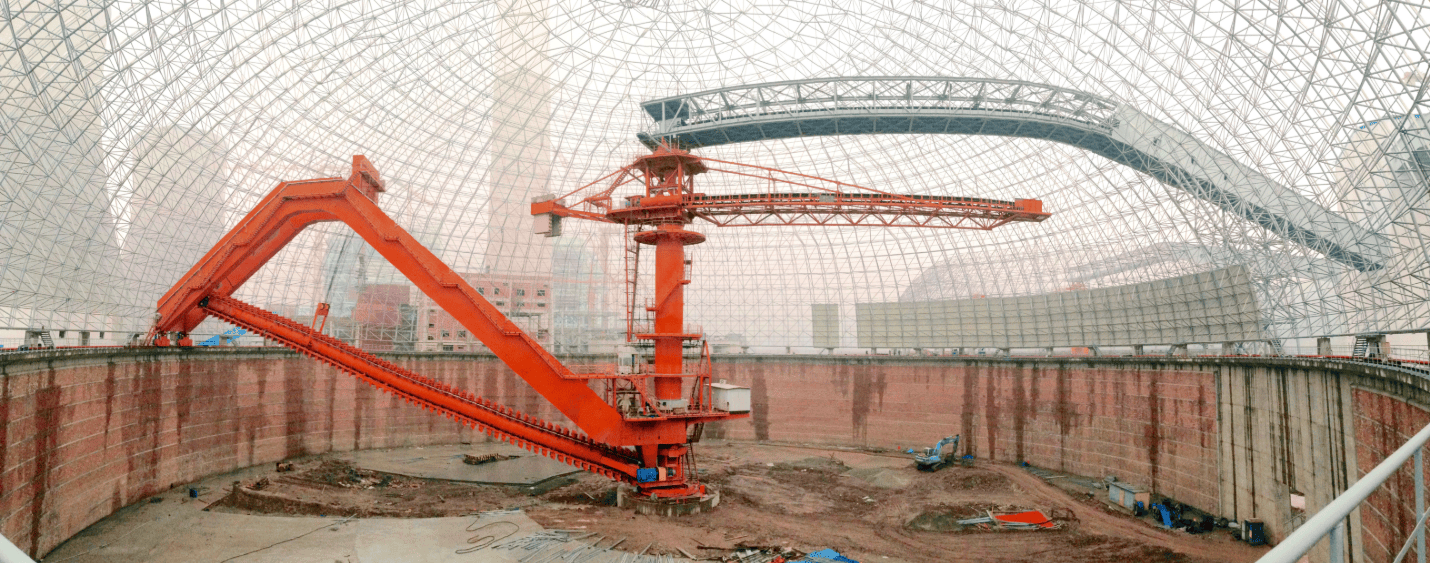 Empilhadeira-retomadora de topo com retomada lateral - Northern Heavy Industries