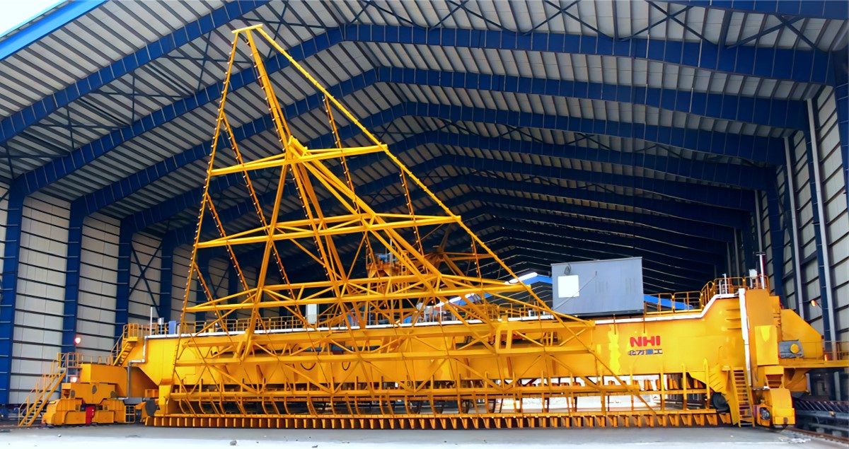 Recuperadora de ponte com raspadeiras - Northern Heavy Industries