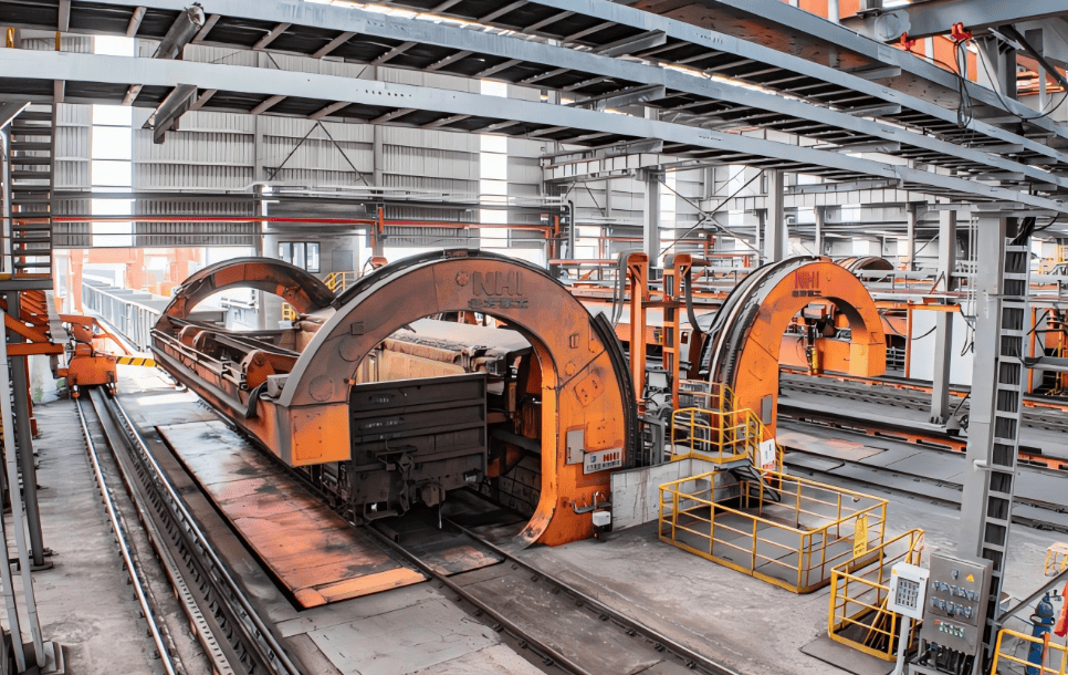 Система вагоноопрокидывателя для одного вагона - Northern Heavy Industries