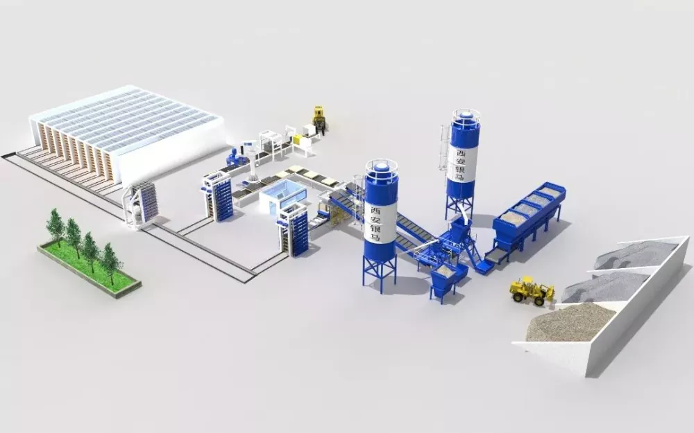 QFT 9-16 Concrete Block Making Machine