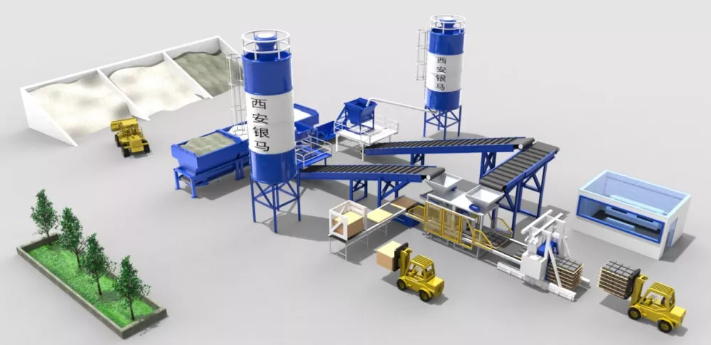 QFT 9-16 Concrete Block Making Machine
