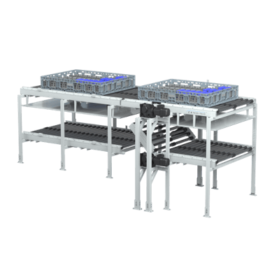 New Energy Lithium Battery Solution Product Line: New Energy Flip Roller Conveyor - Zhongding Intelligent (Wuxi) Technology Co., Ltd.
