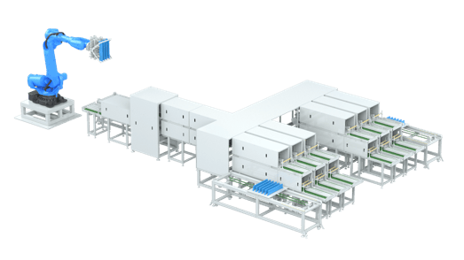 Produktlinie für Lithiumbatterie-Lösungen im Bereich neue Energien: Sortiermaschine für neue Energien - Zhongding Intelligent (Wuxi) Technology Co., Ltd.