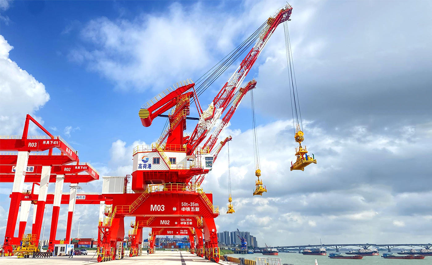 Grua de pórtico de lança única - Hunan China Railway WUXIN Heavy Industry Co., Ltd.