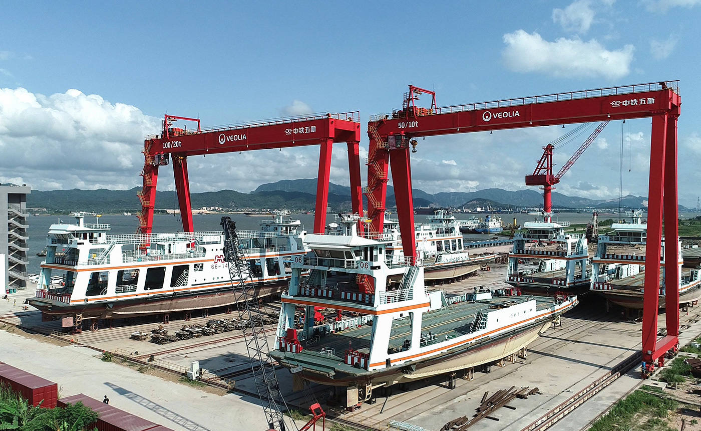 Grua pórtico para construção naval - Hunan China Railway WUXIN Heavy Industry Co., Ltd.