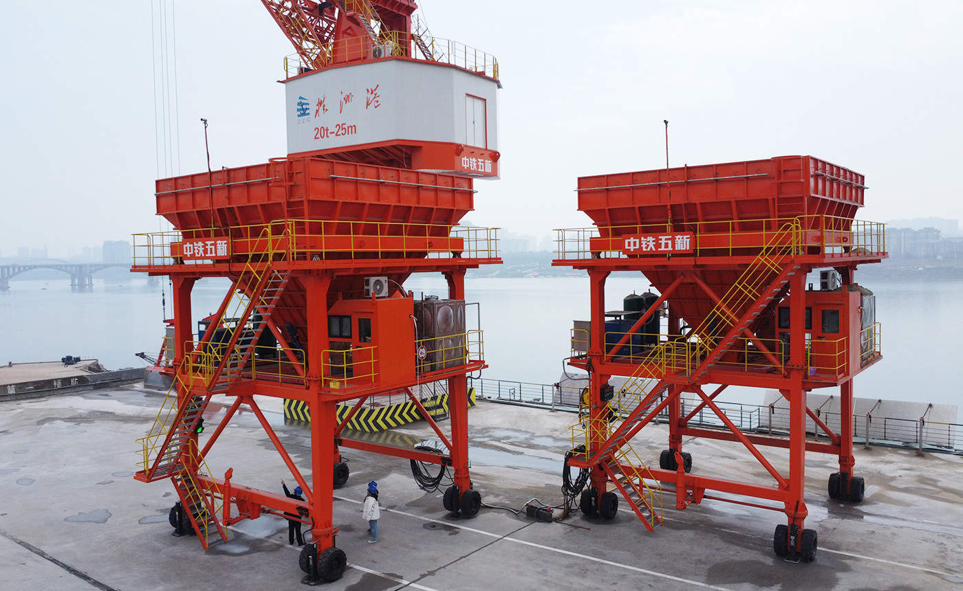 Acessórios para guindastes portuários: Moega ecológica - Hunan China Railway WUXIN Heavy Industry Co., Ltd.