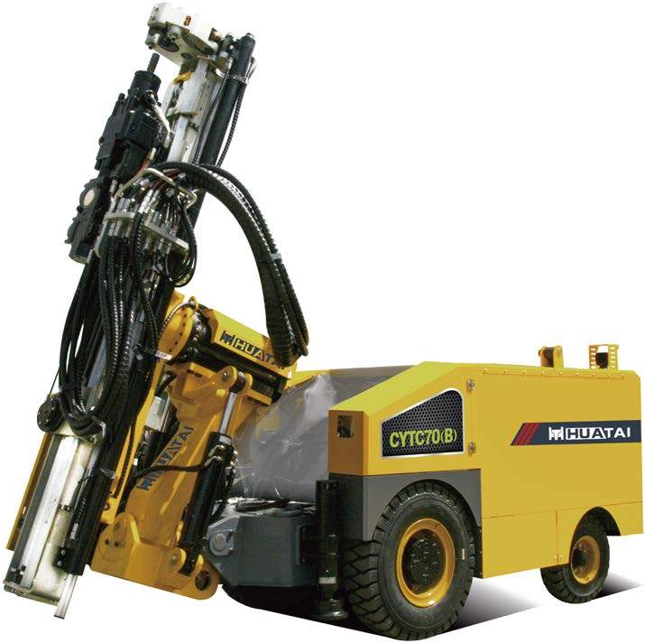 HT70B/CYTC70(B) عربة حفر تعدين هيدروليكية للاستخدام في المناجم - Zhangjiakou Xuanhua Huatai Mining And Metallurgical Machinery Co., Ltd.