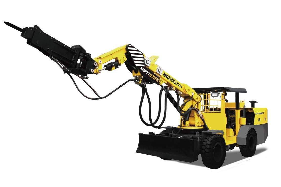 ماكينة تكسير الصخور XMPYT-73.6/325 - Zhangjiakou Xuanhua Huatai Mining And Metallurgical Machinery Co., Ltd.