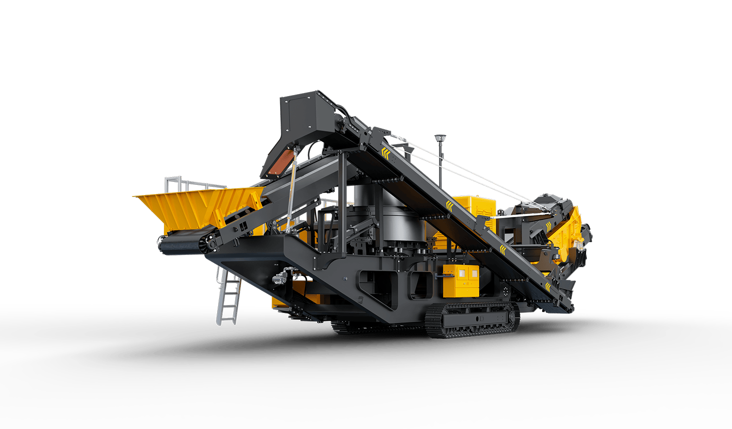 Station de fabrication de sable mobile sur chenilles KPV-320RS - Yunnan Kairuite Construction Machinery Equipment Co., Ltd.