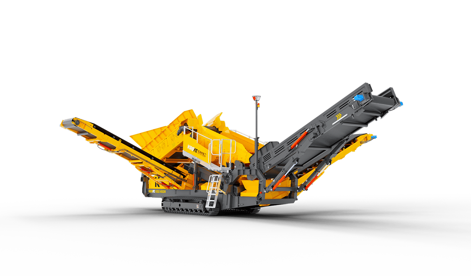 KSZ-652H履带移动重型筛分站 - 云南凯瑞特工程机械设备有限公司