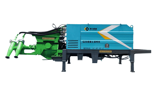 G20 Concrete Wet Spraying Machine (Dual Nozzle) - Henan Gengli Engineering Equipment Co., Ltd.