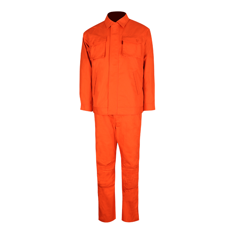 橘红色阻燃防静电样式服 （衬衫） NOMEX - 优普泰（深圳）科技有限公司