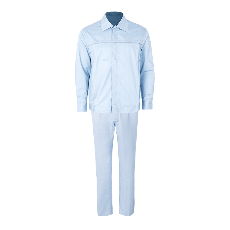LEADWAY-浅蓝色-酸碱化学品防护服 - 优普泰（深圳）科技有限公司