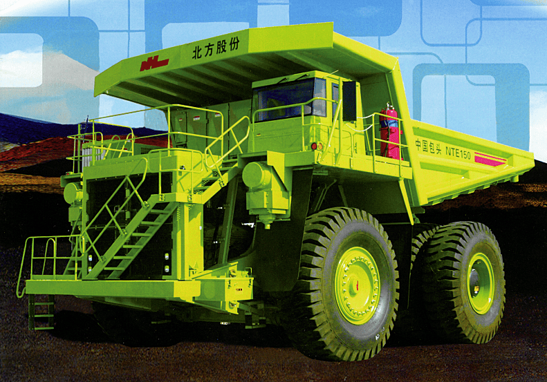 NTE150 Camion minier électrique à benne basculante - Inner Mongolia North Heavy Industries Group Co., Ltd.