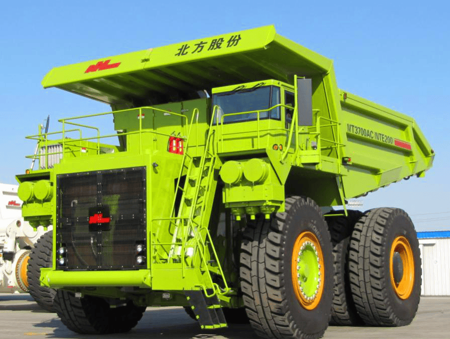 NTE200电动轮矿用自卸车 - 内蒙古北方重工业集团有限公司