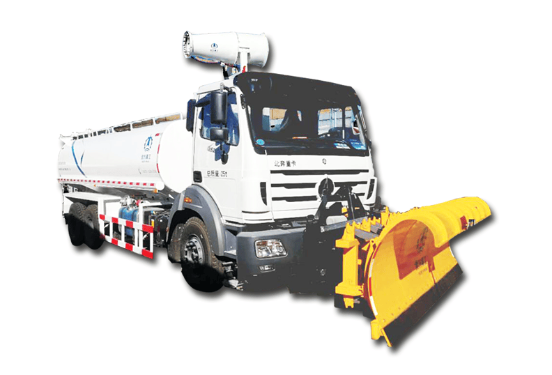 Multifunktionales Kombifahrzeug für Staubbindung, Bewässerung und Schneeräumung - Inner Mongolia North Heavy Industries Group Co., Ltd.