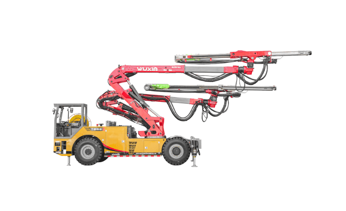 Double-Boom Computerized Rock Drilling Jumbo WD200E - Hunan Wuxin Intelligent Equipment Group Co., Ltd.