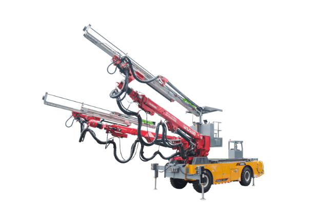 Dual Sliding-Boom Computerized Rock Drilling Jumbo WD632DS - Hunan Wuxin Intelligent Equipment Group Co., Ltd.