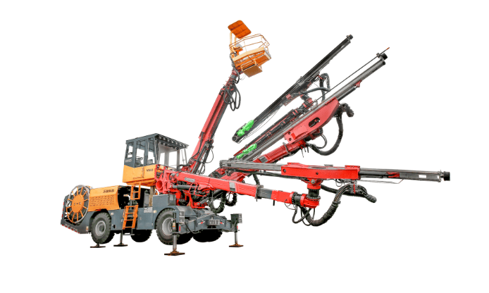 Three-Boom Computerized Rock Drilling Jumbo WD633 - Hunan Wuxin Intelligent Equipment Group Co., Ltd.