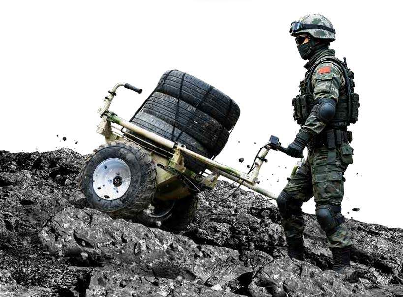 Tactical Individual Carrying Handcart Platform - Automation Research Institute Co., Ltd. of China South Industries Group Corporation