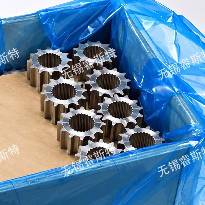 VCI气相防锈袋 定制防锈袋 液压件 压铸件 精密零部件 汽车零部件 航天航空 新能源 防锈袋厂家 源头工厂 - 无锡睿斯特包装科技有限公司