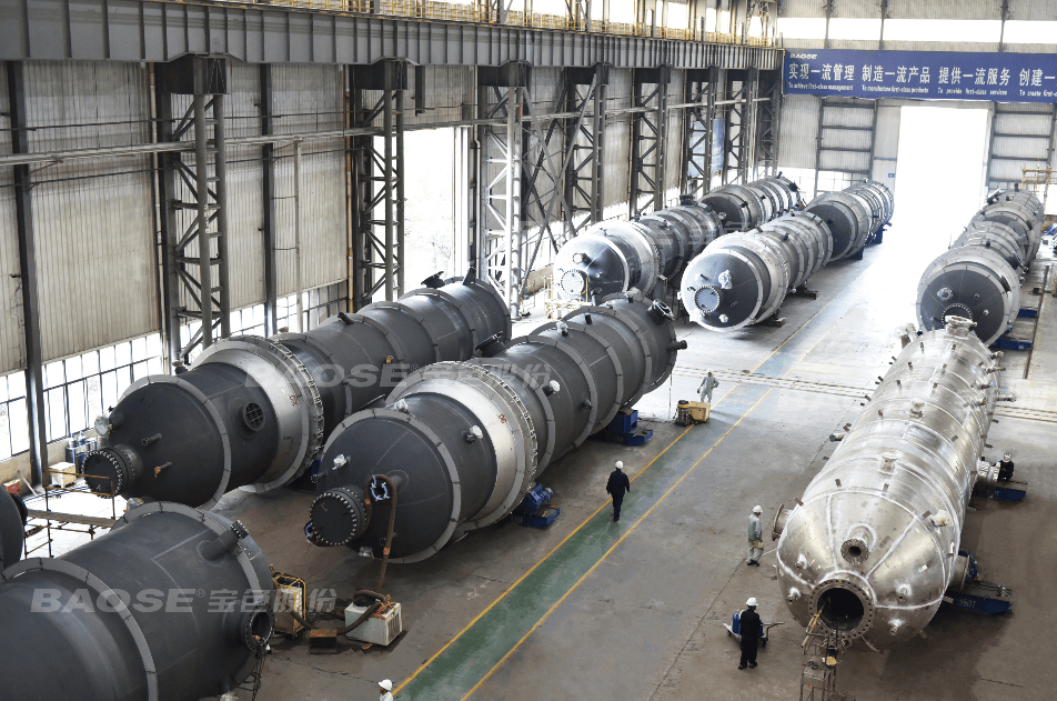 Polysilicon Cold Hydrogenation Fluidized Bed Reactor - Nanjing Baose Co., Ltd.