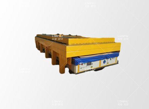 AGV de elevação e transporte de carga pesada tipo mochila de 160 toneladas - LONYU Robot