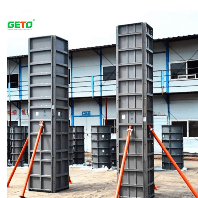 Aluminum Formwork for UAE Housing Column Formwork Mold 600*3500 - Guangdong GETO New Materials Group Corporation Limited