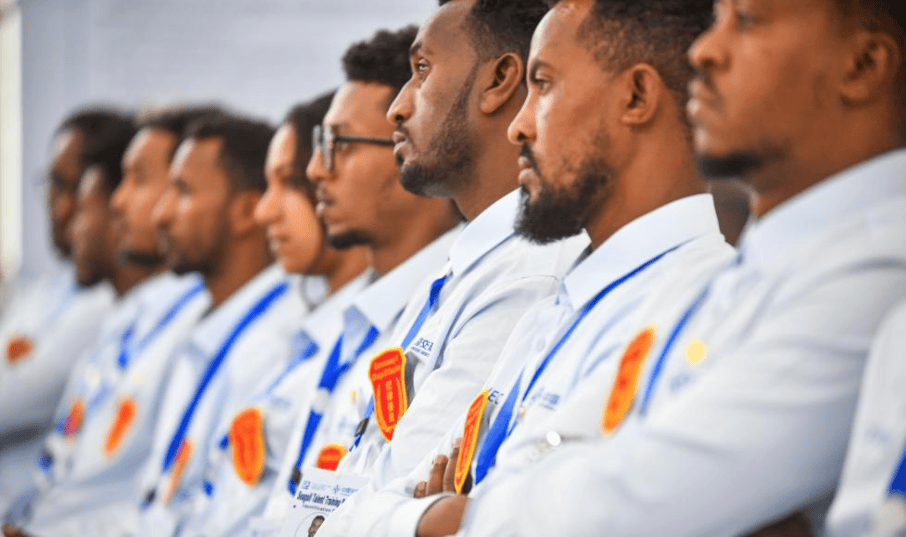 The training program, dubbed "Seagull Talent Nurturing Project," was launched to empower young Ethiopians through a comprehensive and systematic talent development framework.