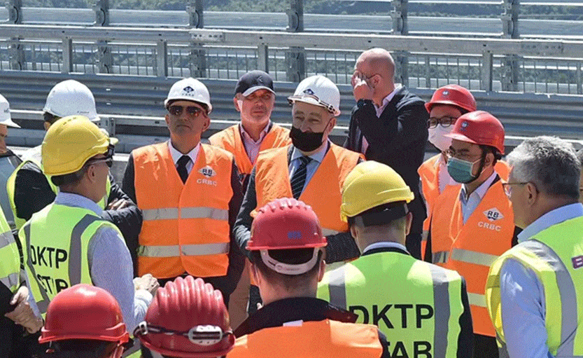 On June 4, 2021, Montenegrin Prime Minister Zdravko Krivokapich inspected the North-South Expressway Project in Montenegro.